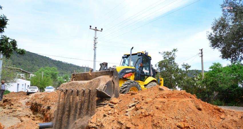 Muğla Büyükşehir Belediyesi'nin Bodrum Mumcular Mahallesi'nde başlattığı ve bölgeye günlük