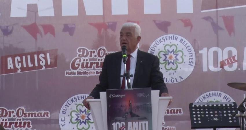 Muğla Büyükşehir Belediyesi, Türkiye Cumhuriyeti'nin kuruluşunun 100. yılı onuruna açılışını