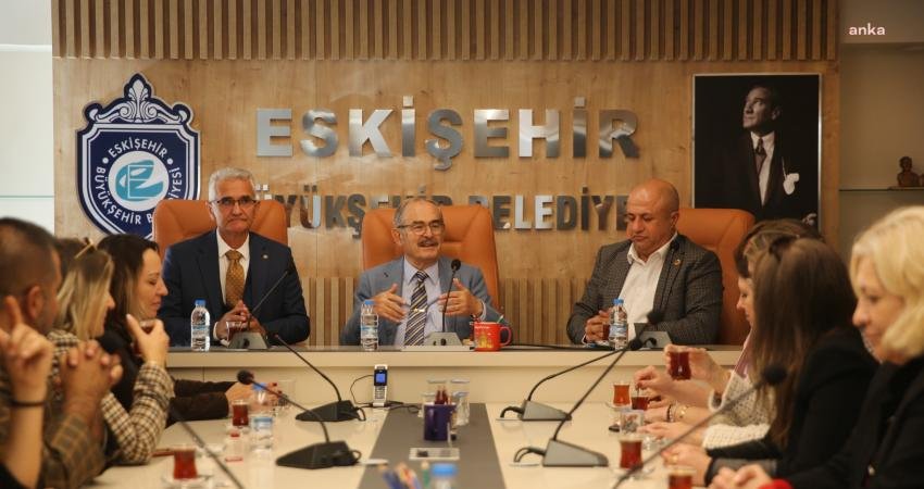 Eskişehir Muhtarlar Derneği Başkanı Hasan Güler, Odunpazarı Muhtarlar Derneği Başkanı
