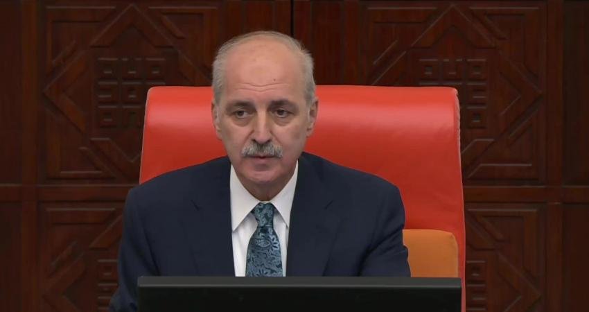 TBMM’de Filistin ile ilgili genel görüşmenin açılışını yapan Meclis Başkanı