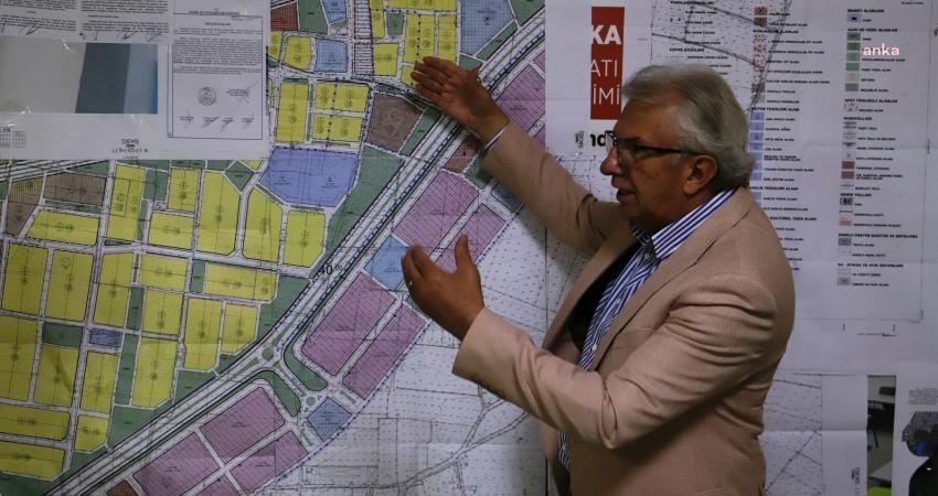 Ödemiş Belediyesince hazırlanan Güney Çevre Yolu 1/1000 ölçekli Uygulama İmar