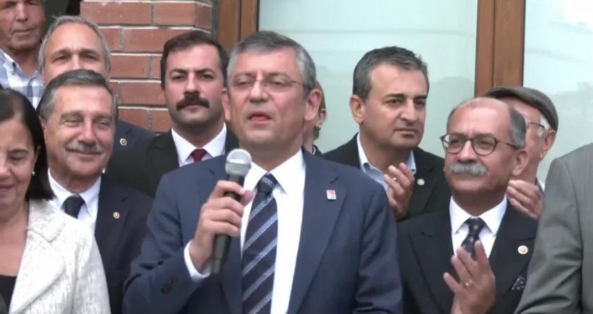 CHP Grup Başkanı ve Genel Başkan Adayı Özgür Özel, CHP