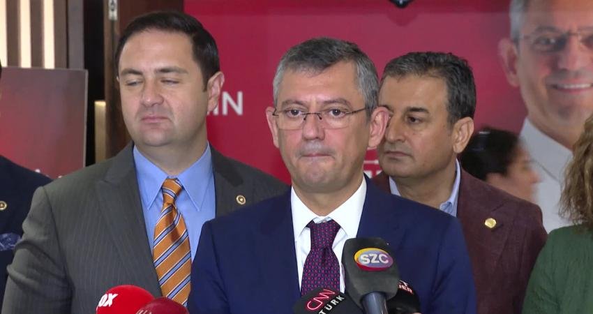 CHP Grup Başkanı ve Genel Başkan aday adayı Özgür Özel,