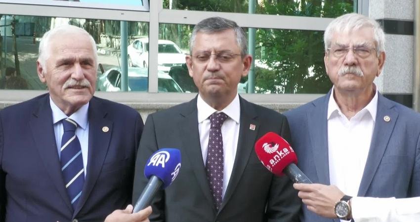 CHP Grup Başkanı Özgür Özel, Devrimci İşçi Sendikaları Konfederasyonu (DİSK)