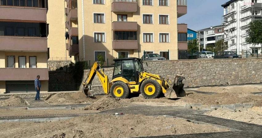 Safranbolu Belediyesi’nin özel tasarım parklarına ilave olarak başlatılan Esentepe Mahallesi