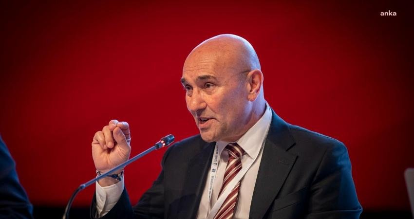 İzmir Büyükşehir Belediye Başkanı Tunç Soyer, İsrail'in 500 kişinin yaşamını