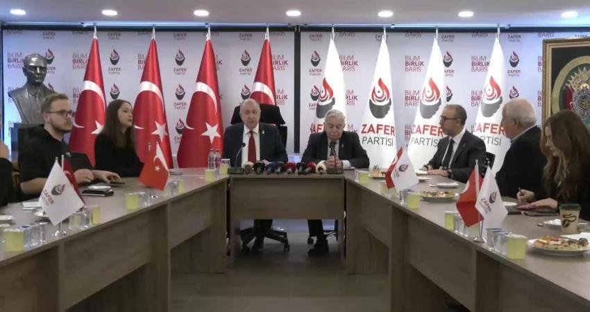 Zafer Partisi Genel Başkan Yardımcısı Şükrü Sina Gürel, İsrail’in Filistin’e