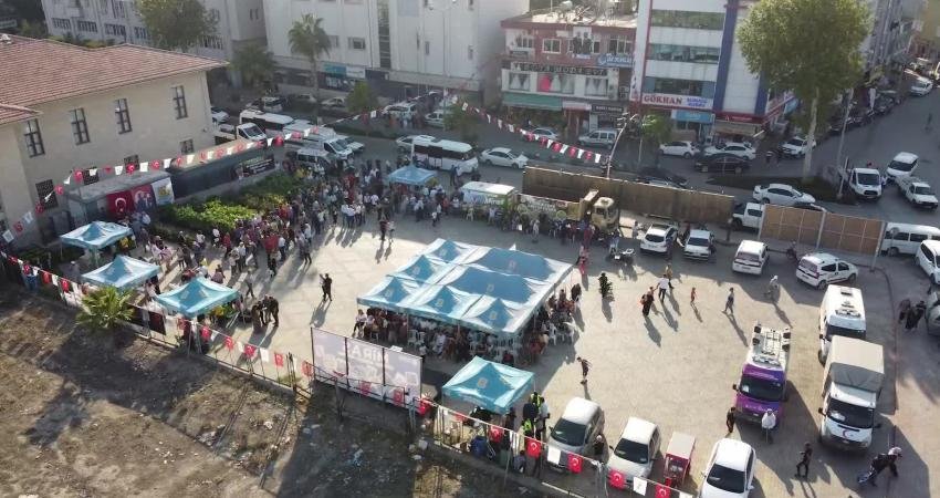 Tarsus’un bereketli topraklarında Tarsus Belediyesi tarafından üretilen fide, fidan ve