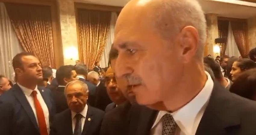 TBMM Başkanı Numan Kurtulmuş, İçişleri Bakanlığına yönelik saldırıya ilişkin “Çok