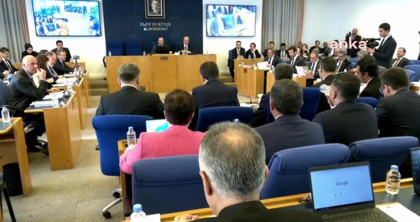 TBMM Plan ve Bütçe Komisyonu’nda bütçe görüşmeleri sırasında AKP ve