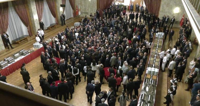 TBMM Başkanı Numan Kurtulmuş, yeni yasama yılının açılışı dolayısıyla resepsiyon