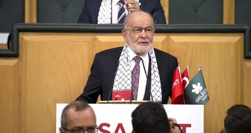 Saadet Partisi Genel Başkanı Temel Karamollaoğlu, "Kudüs, Filistin bizim bir