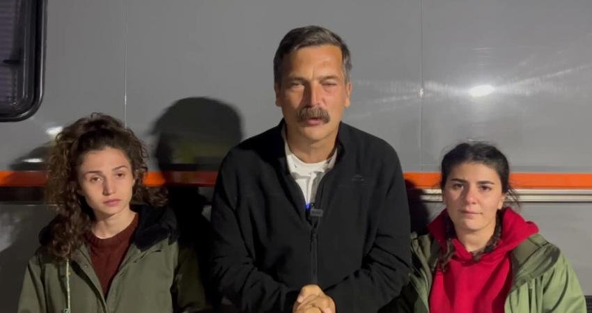 Türkiye İşçi Partisi'nin (TİP), tutuklu milletvekili Can Atalay için Hatay'dan