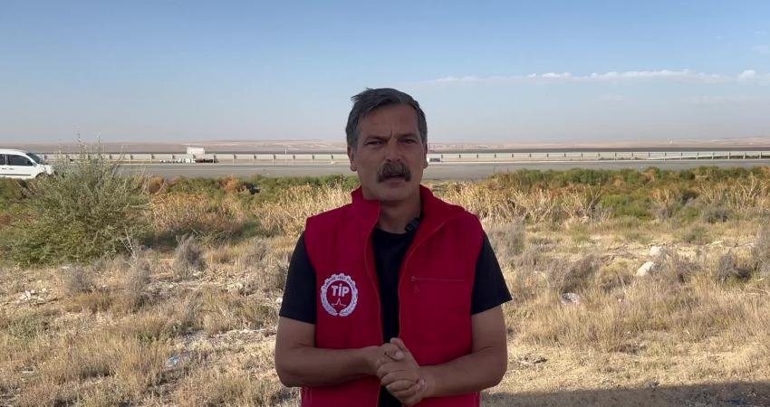 Türkiye İşçi Partisi Genel Başkanı Erkan Baş ve partililerin, cezaevindeki