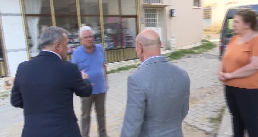 İzmir Büyükşehir Belediye Başkanı Tunç Soyer, Beydağ'ı ziyaret ederek, buradaki