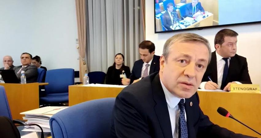 CHP İzmir Milletvekili Rahmi Aşkın Türeli, TBMM Başkanı Numan Kurtulmuş’un