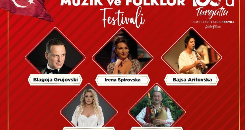 Turgutlu Belediyesi ev sahipliğinde düzenlenecek 'Makedon Müzik ve Folklor Festivali'