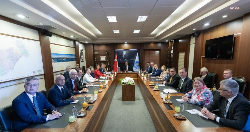 Mersin Büyükşehir Belediye Başkanı Vahap Seçer, Avrupa Birliği Türkiye Delegasyon
