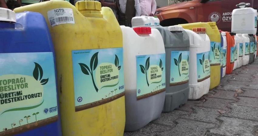 Mersin Yenişehir Belediyesi, tarımda girdi maliyetlerinin yüksek olması nedeniyle ürettiği