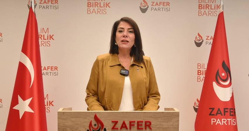 Zafer Partisi Genel Başkan Yardımcısı Esmaül Hüsna Aslan, çok sayıda