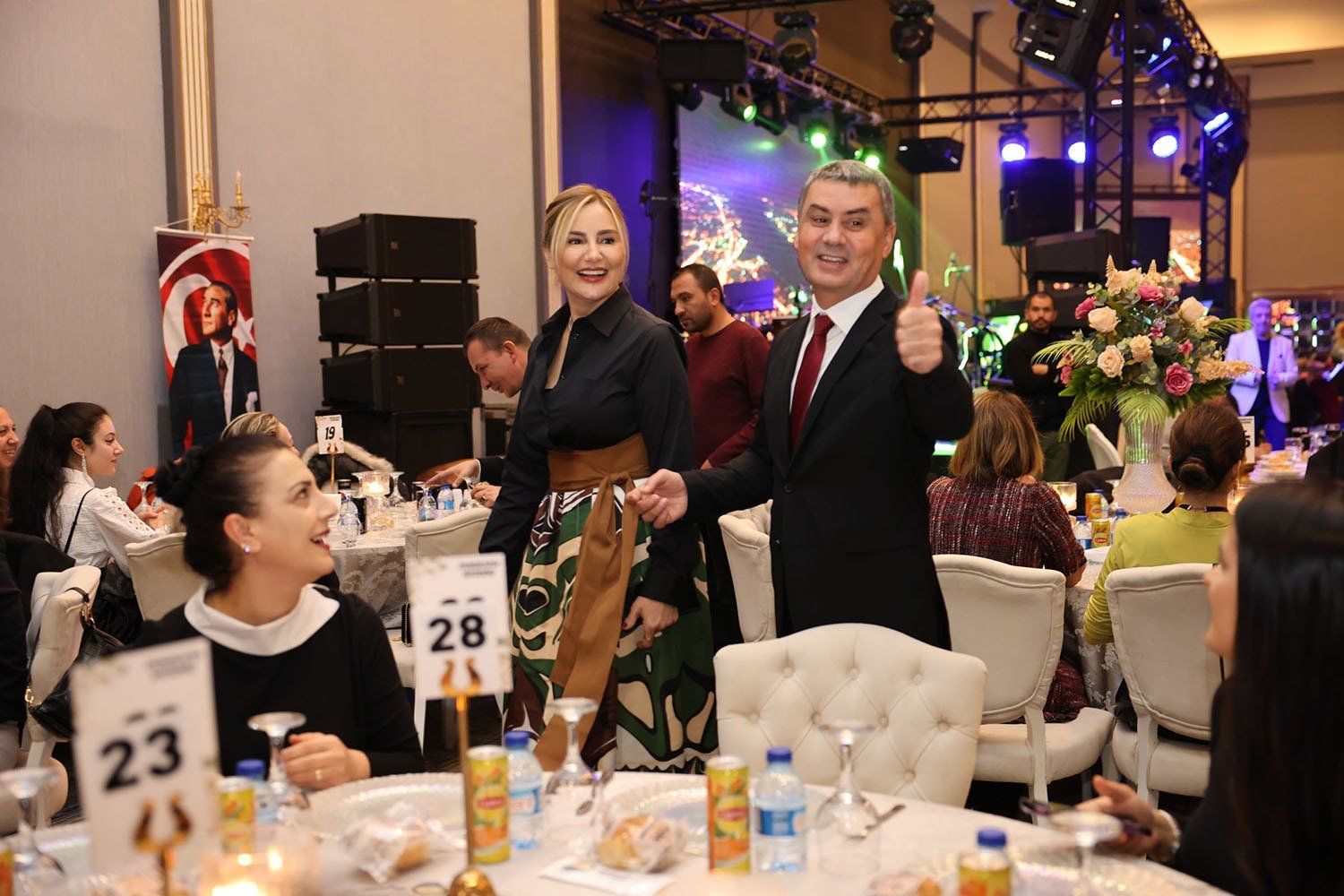 Gölbaşı Belediye Başkanı Ramazan Şimşek ve eşi Yeşim Şimşek, 24