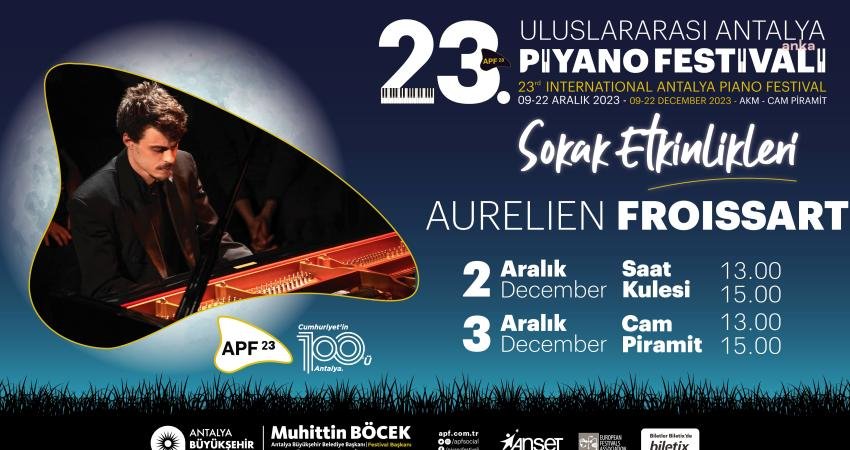 Antalya Büyükşehir Belediyesi’nin 9-22 Aralık 2023 tarihlerinde düzenleyeceği 23. Uluslararası
