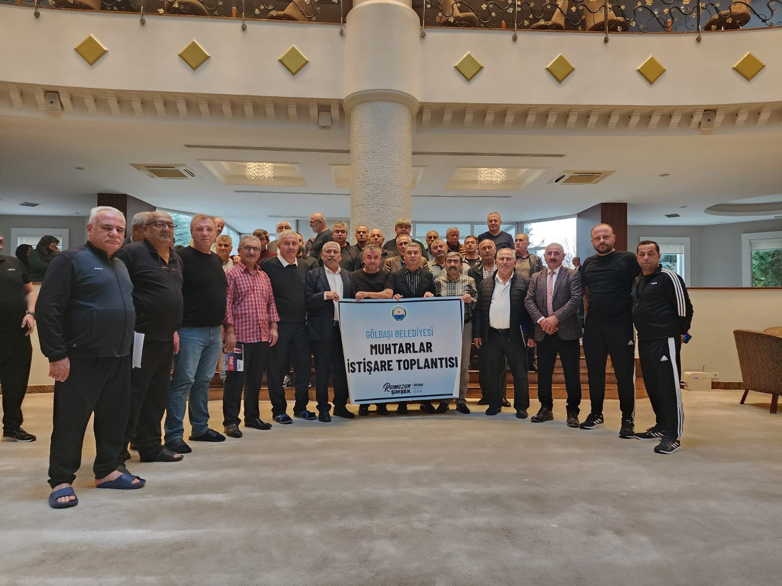 Gölbaşı Belediye Başkanı Ramazan Şimşek, muhtarlar, il hemşeri dernekleri ve