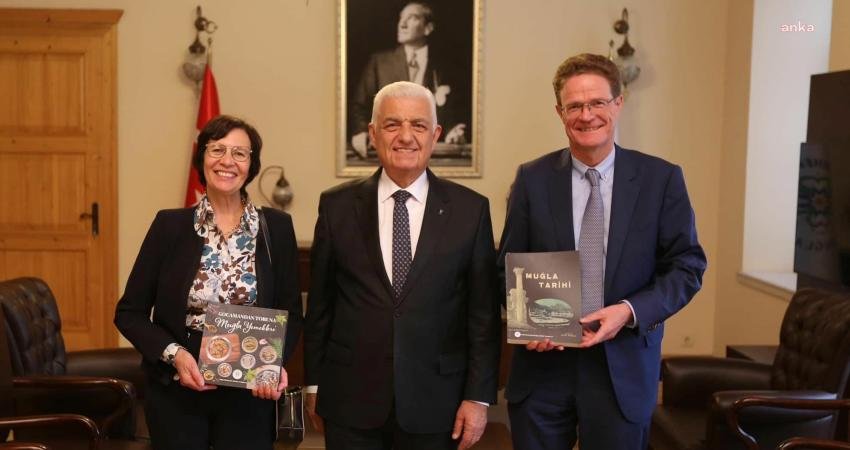 Avrupa Birliği Türkiye Delegasyonu Başkanı Büyükelçi Nikolaus Meyer-Landrut Muğla Büyükşehir