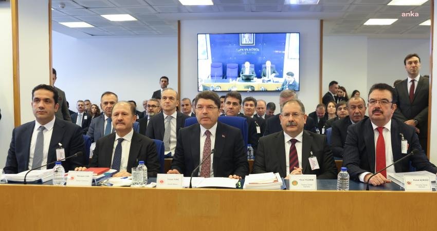 Adalet Bakanı Yılmaz Tunç TBMM Plan ve Bütçe Komisyonu’nda, TİP