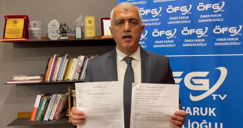 HEDEP Kocaeli Milletvekili Ömer Faruk Gergerlioğlu’nun, organize suç örgütü yöneticiliğinden