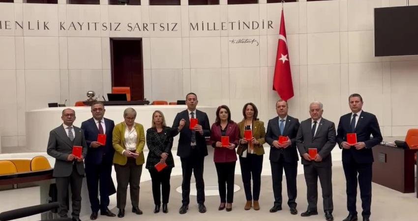 CHP Grup Başkanvekili Ali Mahir Başarır, TBMM Genel Kurulu’nda; “9