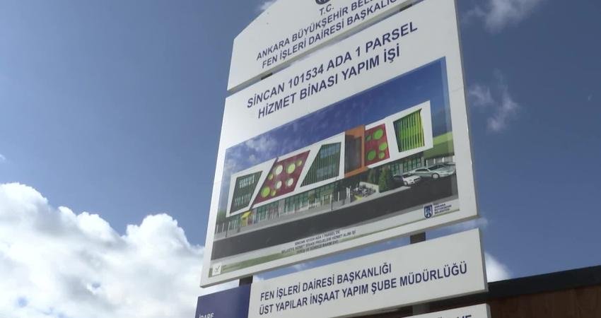 Ankara Büyükşehir Belediyesi, Sincan ilçesi Osmanlı Mahallesi’nde hizmet verecek olan