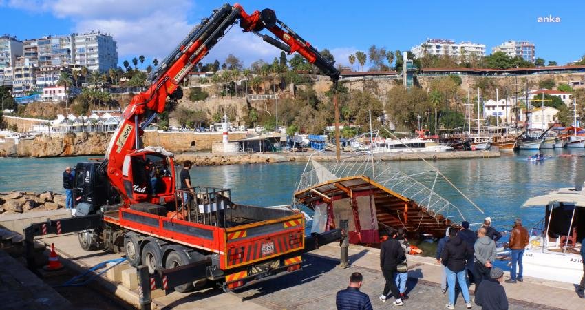 Antalya Büyükşehir Belediyesi, hafta sonu etkili olan fırtına ve şiddetli