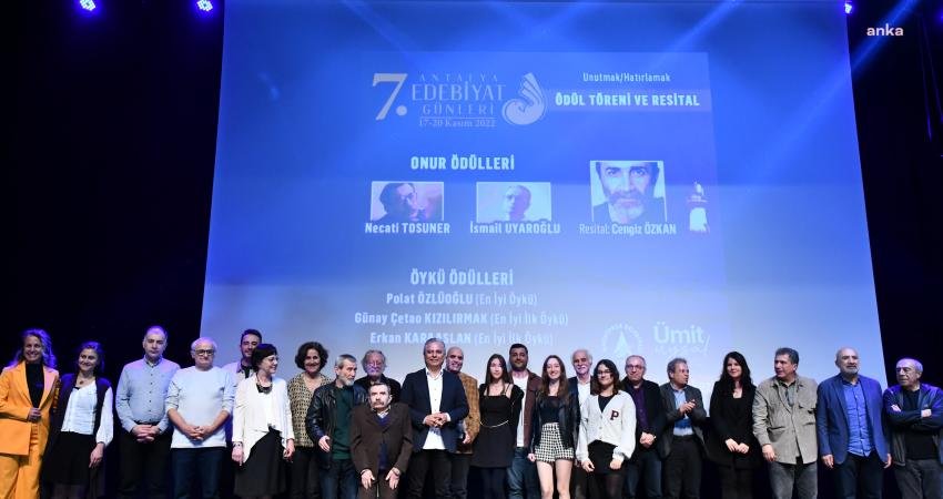 Muratpaşa Belediyesi tarafından bu yıl 8’incisi düzenlenen Antalya Edebiyat Günleri,