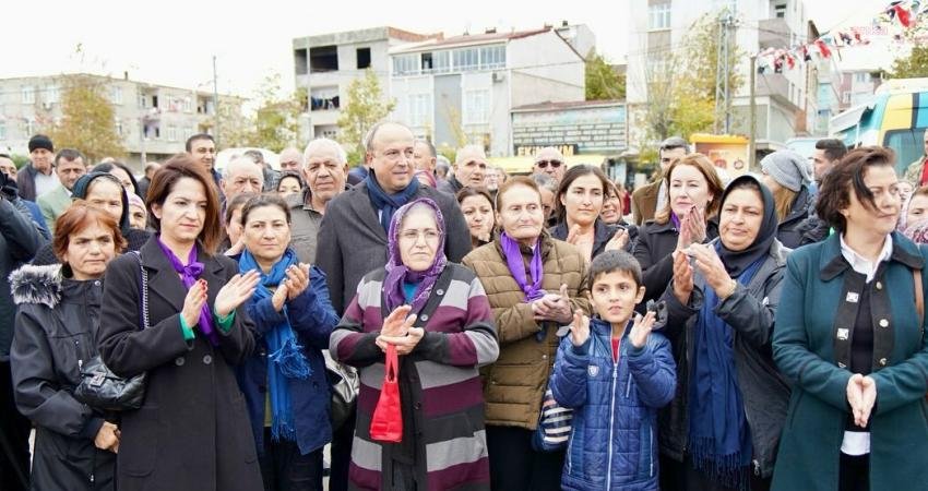 Kadına Yönelik Şiddetle Mücadele Günü’nde, Avcılar’da Kadın Sosyalleşme Evi açıldı.