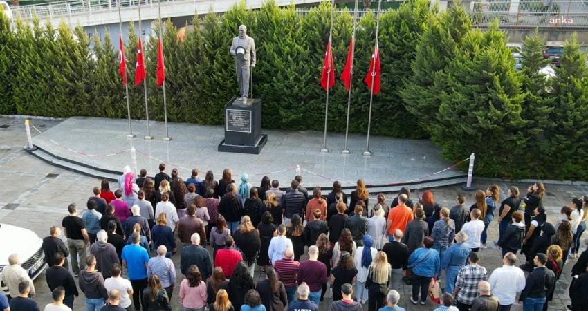 Ulu Önder Mustafa Kemal Atatürk, sonsuzluğa uğurlanışının 85’inci yılında Bayraklı’da