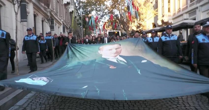 Beşiktaş’ta 10 Kasım nedeniyle Gazi Mustafa Kemal Atatürk’ün ilçedeki evinin