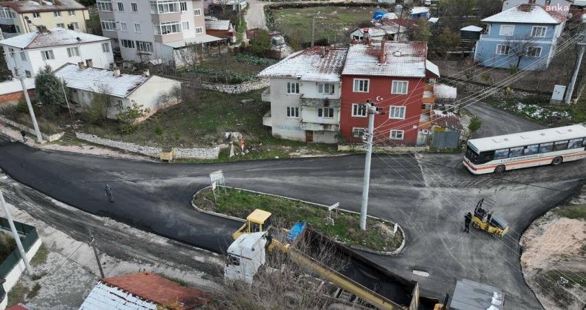 Bilecik Belediyesi tarafından başlatılan çalışma ile Pelitözü Mahallesi girişi ve