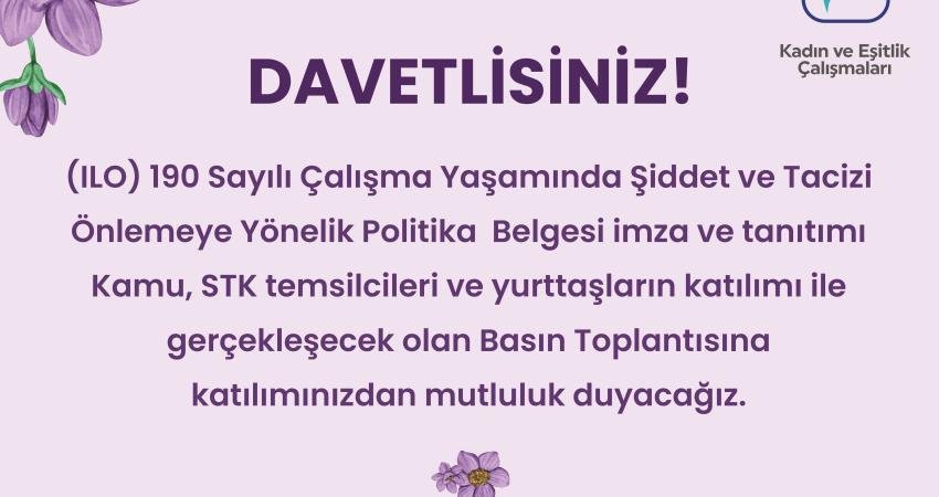 Bodrum Belediyesi, Uluslararası Çalışma Örgütü (ILO) 190 Sayılı Çalışma Yaşamında