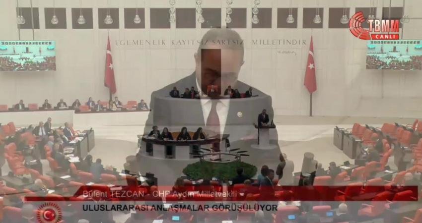 CHP Aydın Milletvekili Bülent Tezcan, TBMM Genel Kurulu'nda; Yargıtay 3. Ceza
