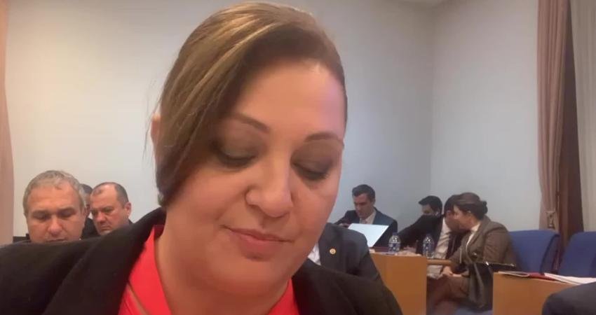 CHP Grup Başkanvekili Burcu Köksal, TBMM Plan ve Bütçe Komisyonu'nda,