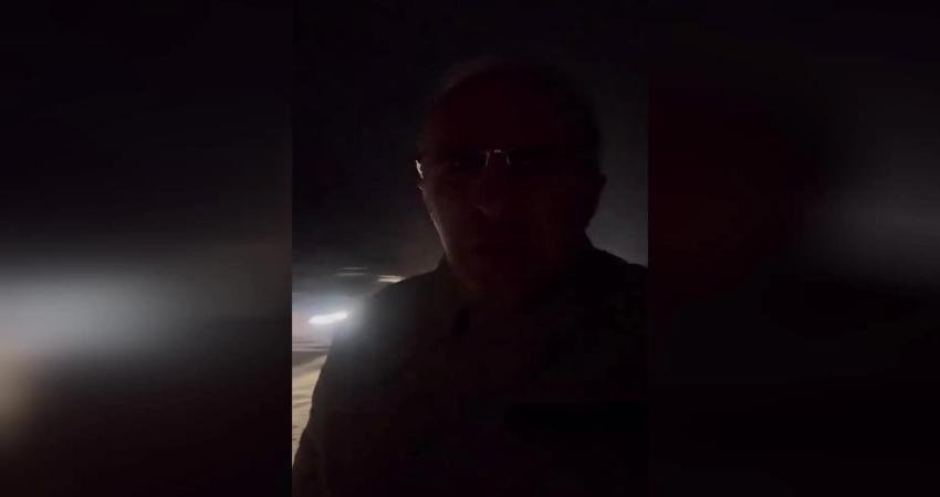 Kar yağışı nedeniyle kapanan Çerkeş-Gerede yolunda, gece saat 03.50’de açıklama