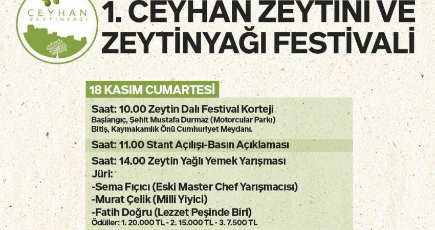 Ceyhan Belediyesi, coğrafi işaret belgesi alan zeytinyağının tanıtımını yapmak üzere