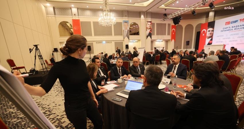 CHP İl Başkanları İstanbul Çalıştay’ının ikinci gününde, bölgelere göre ayrılan