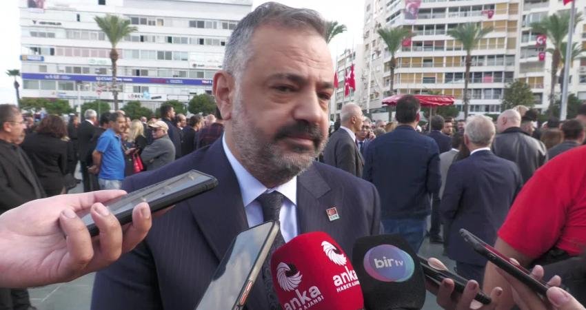 Cumhuriyet Halk Partisi (CHP) İzmir İl Başkanı Şenol Arslanoğlu, CHP