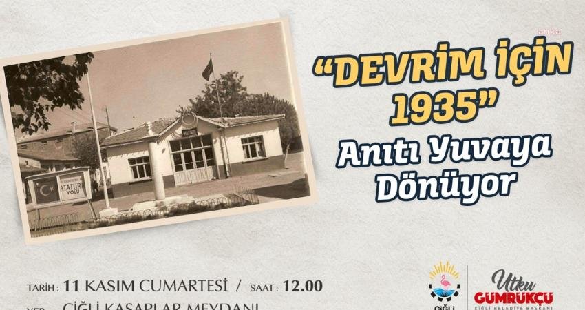 Çiğli Belediyesi, 1935 yılında dönemin İzmir Valisi Kazım Dirik tarafından