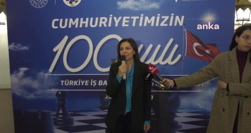 Türkiye Satranç Federasyonu’nun Türkiye İş Bankası’nın desteğiyle düzenlediği “Cumhuriyetimizin 100.