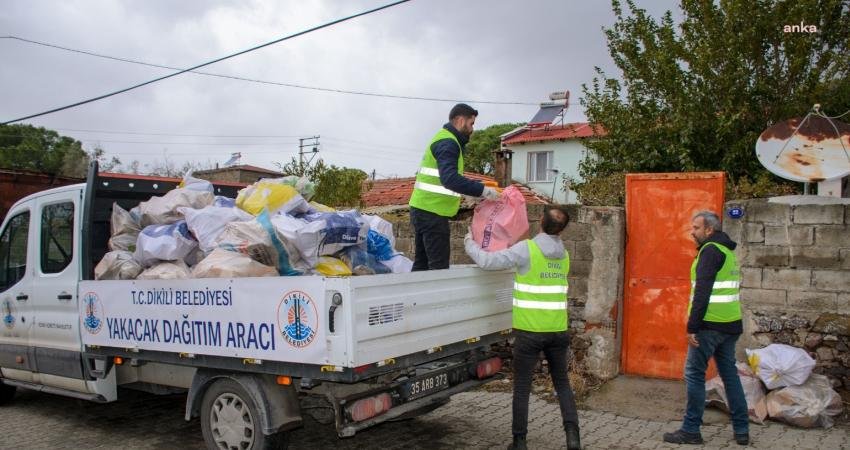 Havaların soğumasıyla birlikte Dikili Belediyesi tarafından kent merkezi ve kırsal