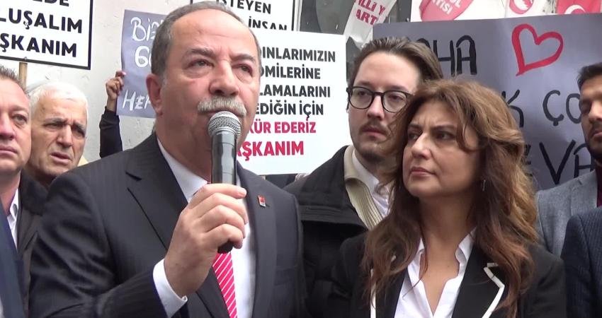 Edirne Belediye Başkanı Recep Gürkan, kentteki bazı konutların çeşmelerinden bulanık