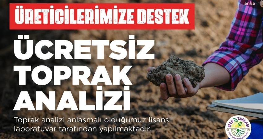Efes Selçuk Belediyesi tarımsal üretime destek olmak amacıyla küçük üreticilere